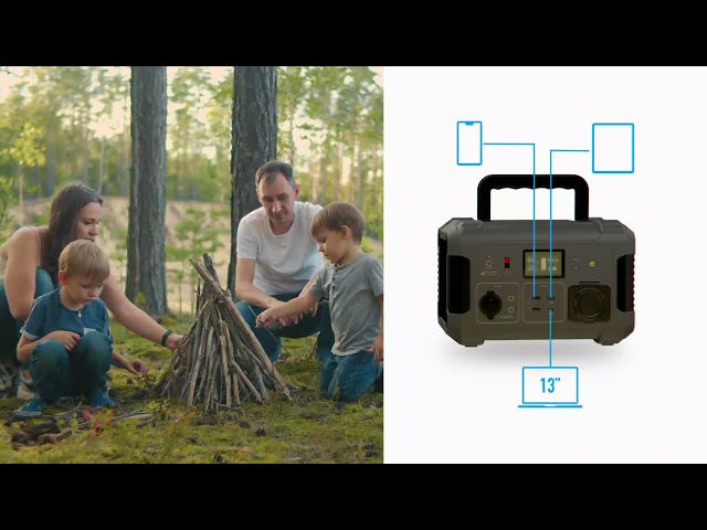 Powerology 140400mAh 500W Portable Power Generator