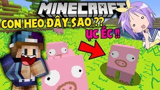 THỬ THÁCH SINH TỒN TRONG THẾ GIỚI CỰC KÌ BỰA CỦA MINECRAFT !! *CON HEO MẮC CƯỜI VÃI*