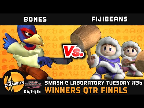S@LT #36 | Bones (Falco) vs Fujibeans (Ice Climbers) - Winners Qtr Finals - SSBM