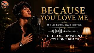 Download lagu Because You Love Me - Celine Dion | Male Soul R&B Cover mp3