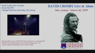 DAVID CROSBY : FOR FREE 1974 ( LIVE ) .
