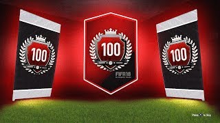 INSANE PRIME ICON! - Top 100 FUT CHAMPS MONTHLY REWARDS - FIFA 18 Ultimate Team