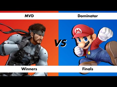Dominator (Mario) vs MVD (Snake) - ROK Esports Smash Ultimate #112 Winners Final