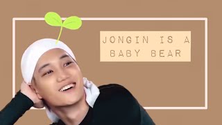 Kim Jongin is a baby bear (EXO KAI cute and funny moments | Red VelBaek