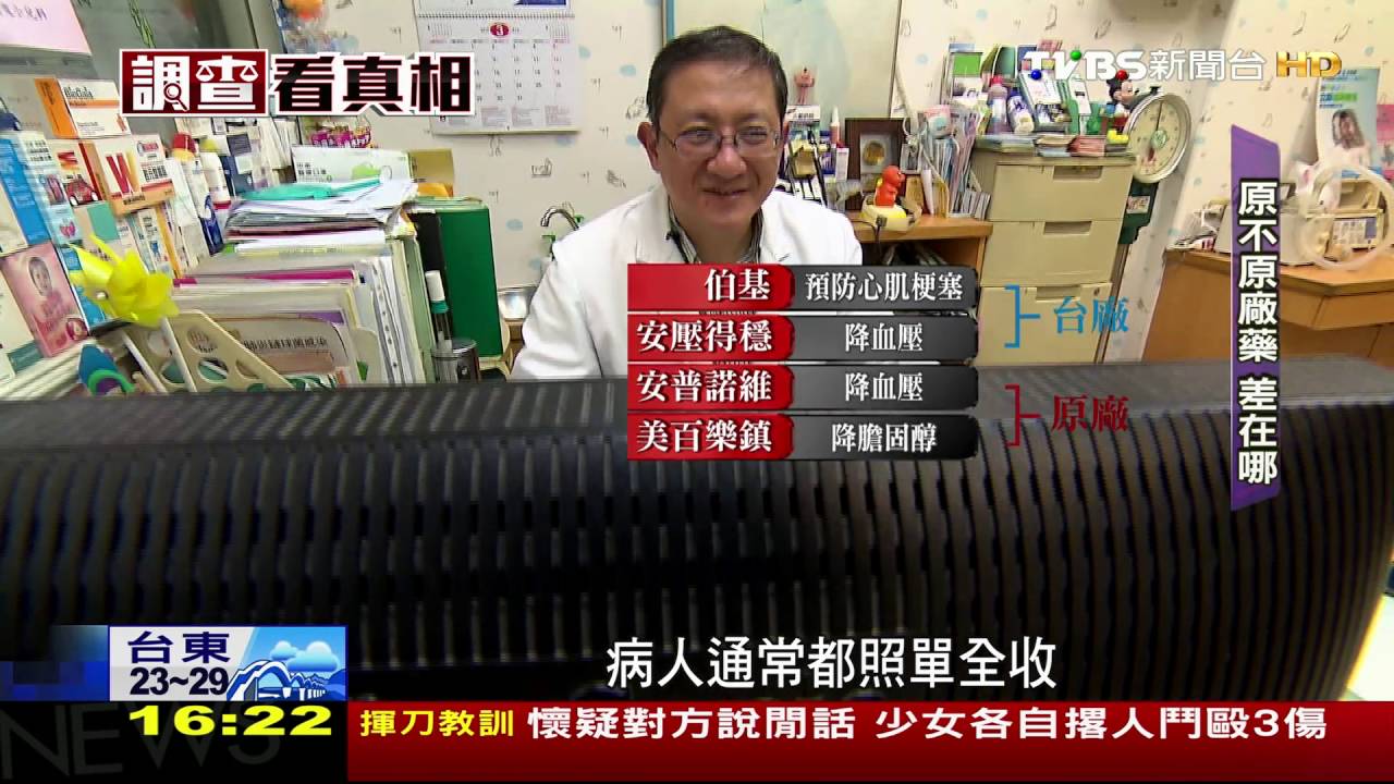 精算vs藥價黑洞? 直擊醫院促開「非原廠藥」