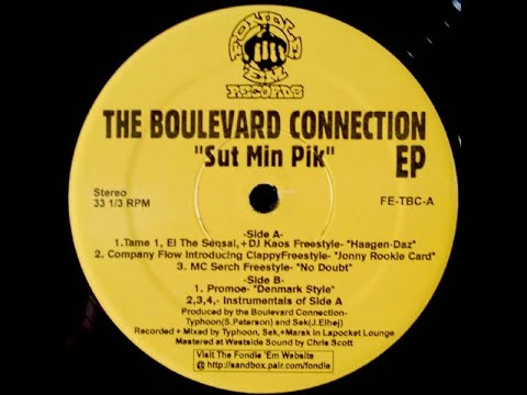 THE BOULEVARD CONNECTION- Sut Min Pik ep (1998)