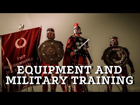 Fencing in Ancient Rome. Roman battle techniques and military equipment.
