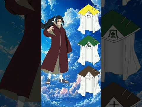 Itachi🔥🆚 All kage👑 #narutoshippuden #anime #vs