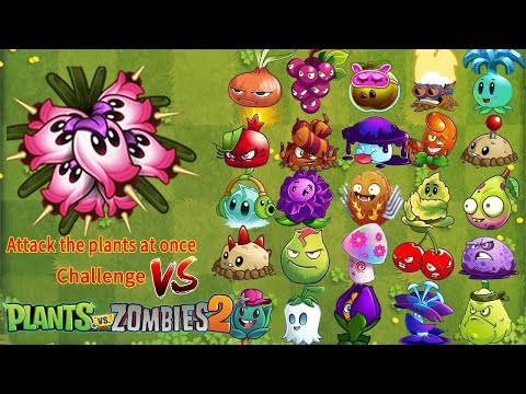 All BOMB Plants LEVEL 1 vs MAX LEVEL - Who Will Win? - Pvz 2 Challenge battlez