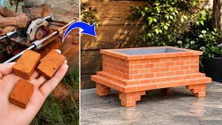DIY a unique planter from a few ancient bricks