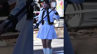 東海大学 カラーガード 建国記念の日 奉祝パレード