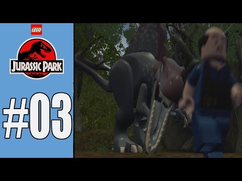 Lego Jurassic World (Jurassic Park 3) Walkthrough Part 3 Gameplay Lets Play