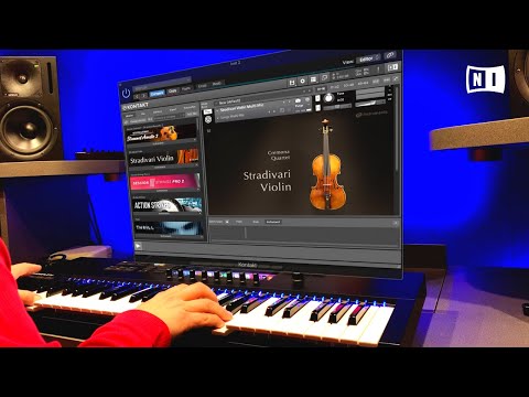 Native Instruments STRADIVARI VIOLIN with Maverick Piano - Sound Demo
