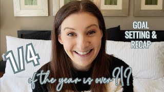 HOW ARE MY 2025 GOALS GOING? // Quarterly Goal Update & Organization Plan for the Year