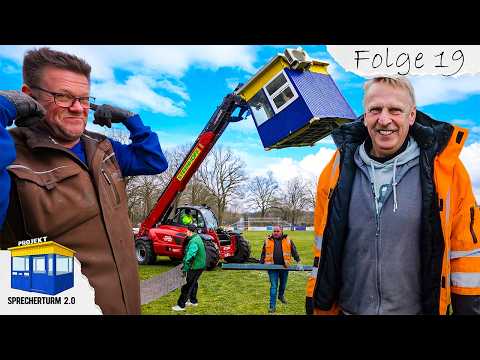 Heute ist der Tag! Mehrere Tonnen auf dem Hauptplatz – geht das gut? 😳⚽