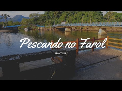 Fishing at Ubatuba Lighthouse