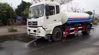 Bán xe phun nước rửa đường 6 khối Dongfeng