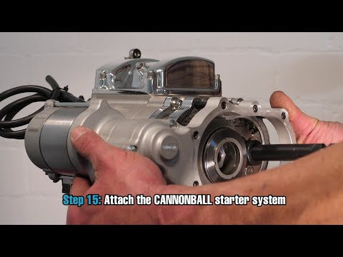 CANNONBALL E-Starter for BAKER 6 in 4 Gearboxes for #harleydavidson #motorcycles Installation Guide