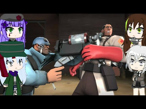 gacha girl's frontline reacto Meet the Dumpster Diver [Saxxy 2012] tf2