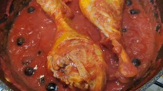 cosce di tacchino al sugo