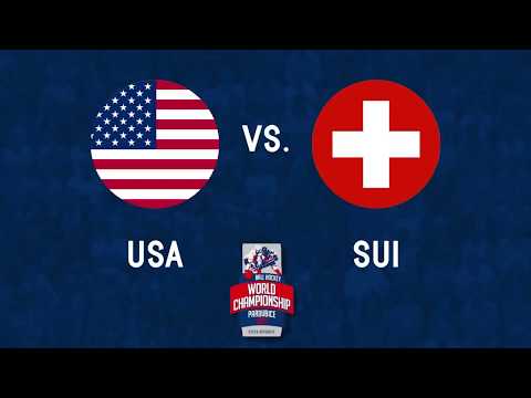 USA vs Switzerland 2017 World Ball Hockey Championships in Pardubice, Czech Republic