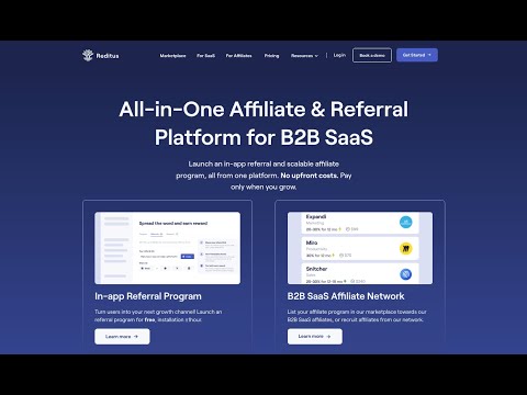 Creating a viral loop within your SaaS | Setup an in-app referral program via Reditus | For free