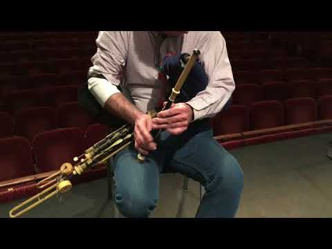 Irish bagpipes: Jerry O'Sullivan plays "Craig's Pipes" on the uilleann pipes