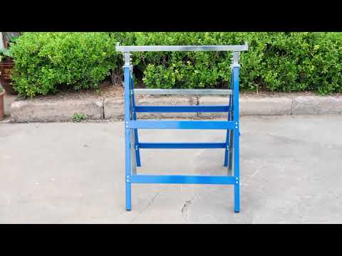 Trestle Telescopic Foldable Adjustable Telescopic DIY Saw Horse Trestle DIY Steel Work Bench Folding