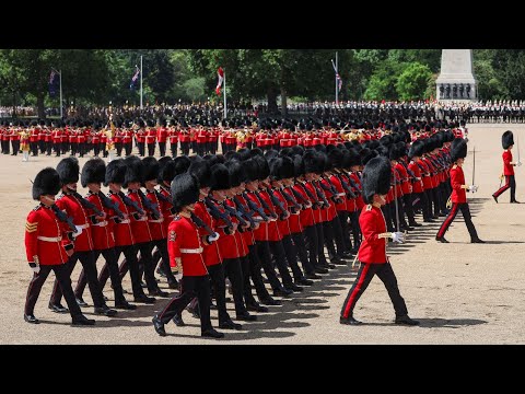Trooping the Colour 2025 - No Commentary