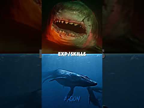 MEGALODON VS MOSASAURUS | #meg2 #jurassicworld #megalodon #mosasaurus #movie #ARGON