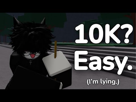 The Grind To 10k Kills in The Strongest Battlegrounds
