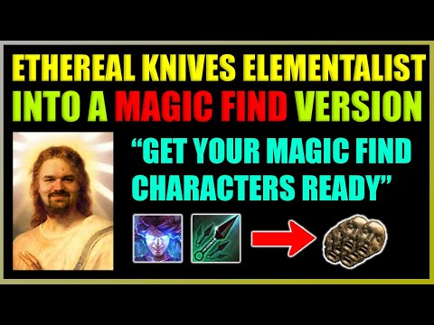 [POE 3.20] Ignite Ethereal Knives Elementalist into an Magic Find build | How to do the transition