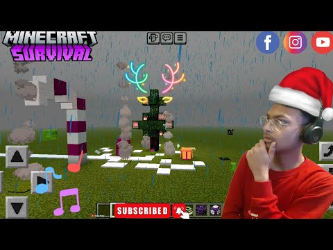 Minecraft Christmas Tree: Viral Gaming Video