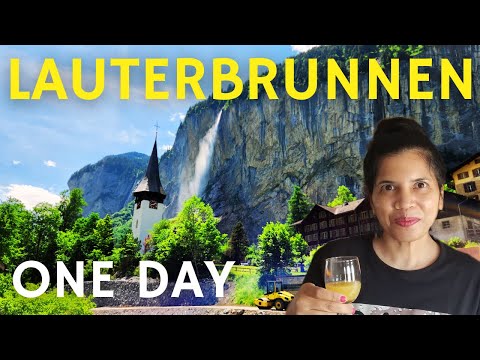 ONE Day in Lauterbrunnen Switzerland 2025 | Cost Effective 1 DAY Travel Itinerary
