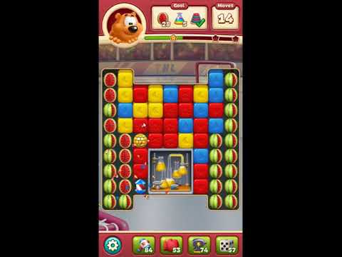 Toon Blast Level 3103 - NO BOOSTERS 🐻🐺🐱 | SKILLGAMING ✔️