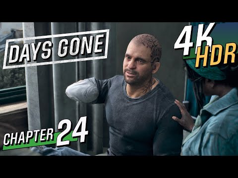 [4K HDR] DAYS GONE - PS4 Pro (Hard / 100% / Exploration) Walkthrough part 24 - I Could Use A Hand