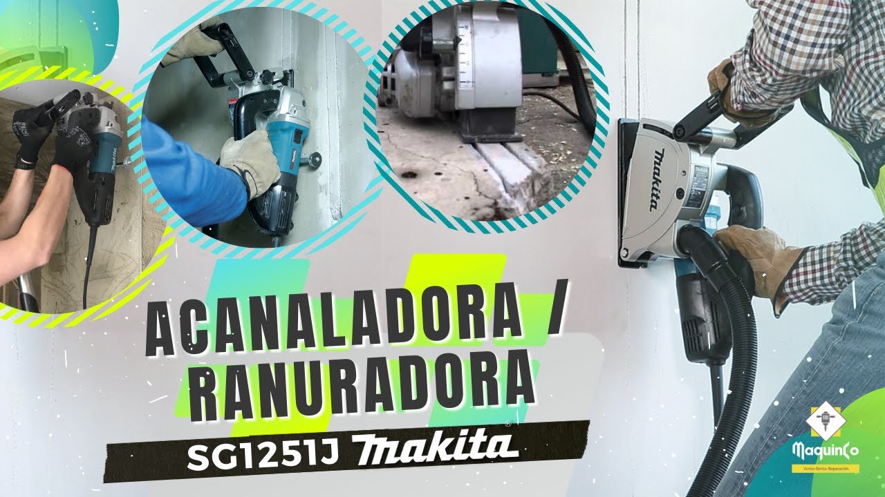 📦 UNBOXING Acanaladora o Ranuradora modelo SG1251J Makita | Maquinco maquinaria