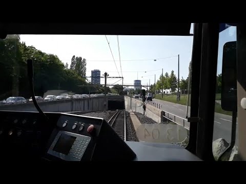 U13 Hedelfingen - Feuerbach | Führerstandsmitfahrt Stadtbahn Stuttgart