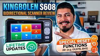 KINGBOLEN S608 OBD2 Bidirectional Scanner Review