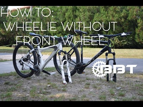 Kako Voziti Bicikl Na Zadnji Tocak BEZ PREDNJEG TOCKA | Wheelie Without Front Wheel