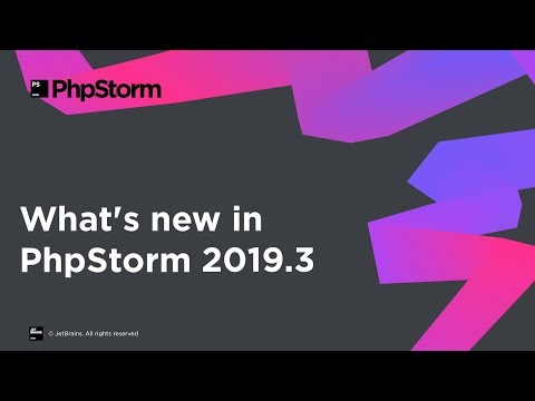 What's New in PhpStorm 2019.3