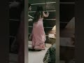 Beautiful Actress In Saree Walk Back Side View Saree Wear Beauty