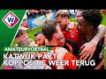 Samenvattingen van Rijnsburgse Boys, Quick Boys en Noordwijk; Katwijk neemt koppositie van AFC over