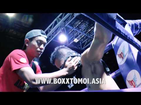 Faizal the Lion Boy VS Mardi Achok. PRESIDENT CUP. MUAYTHAI Fight!