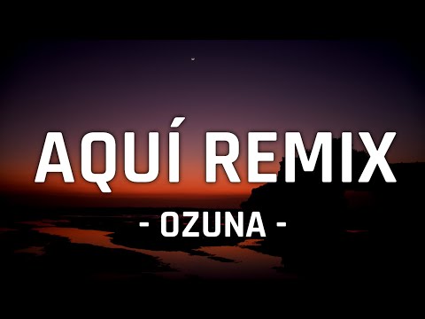 AriBeatz, Ozuna, Morad, Soolking - Aquí REMIX (Letra/Lyrics)