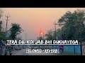 Tera Dil Koi Jab Bhi Dukhayega Yaad Tujhko Ye Mera Pyar Aayega Slow Reverb