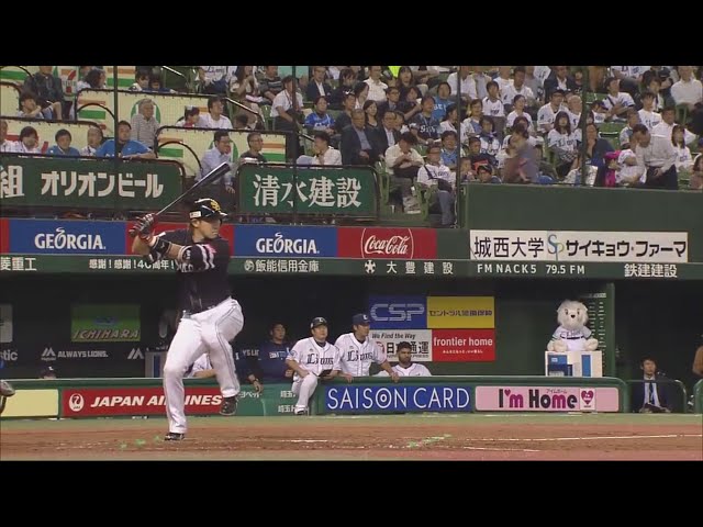 【4回表】finalシリーズ初ヒット!! ホークス・内川聖一がタイムリー!! 2019/10/10 パーソル CS パ final L-H