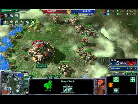 SolidSMD (T) Vs HideRDK (P) - Starbow game