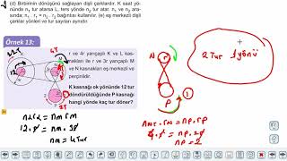 Eğitim Vadisi 11.Sınıf Fizik 15.Föy Basit Makineler 4 (Kasnaklar ve Dişli Çarklar) Konu Anlatım Videoları