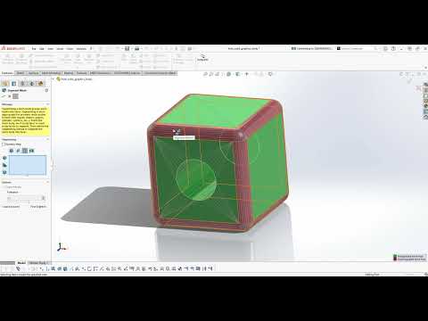 Convert Mesh to Standard Brep in SOLIDWORKS 2025